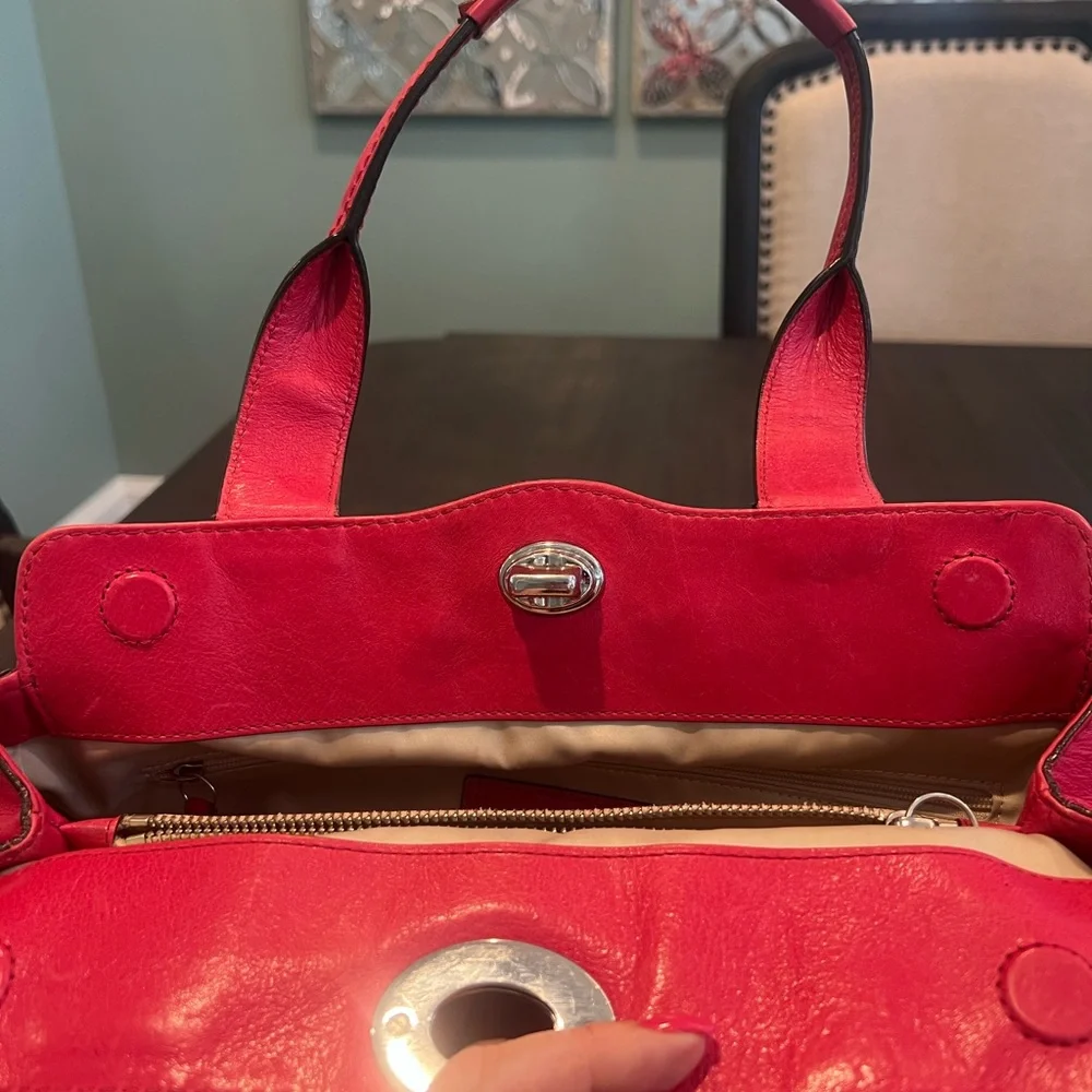 Coach Pleated Leather Shoulder Bag 13914 - Picture 7 of 16